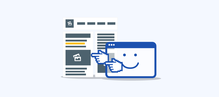 SEO metric page illustration
