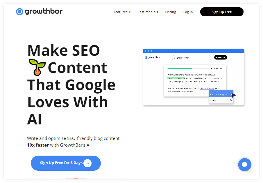 GrowthBar