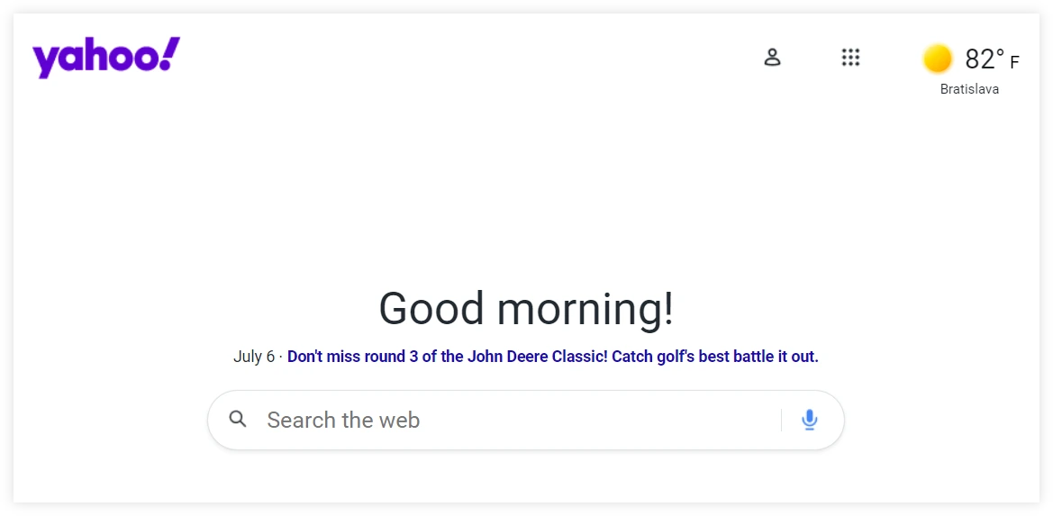 Yahoo! search engine